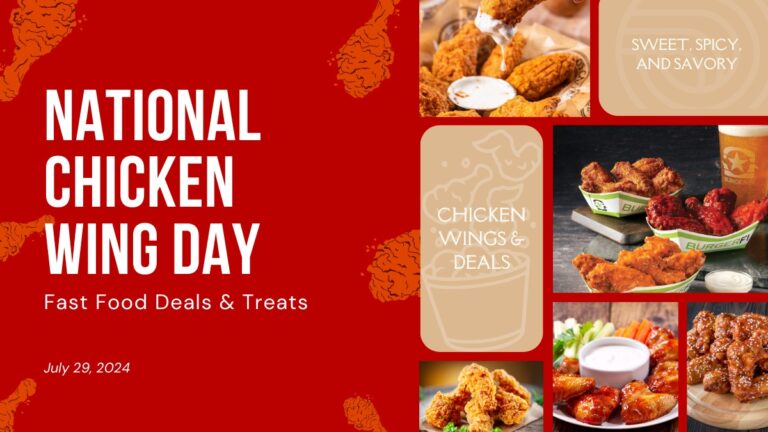 Enjoy These Top Fast Food Deals for National Chicken Wing Day