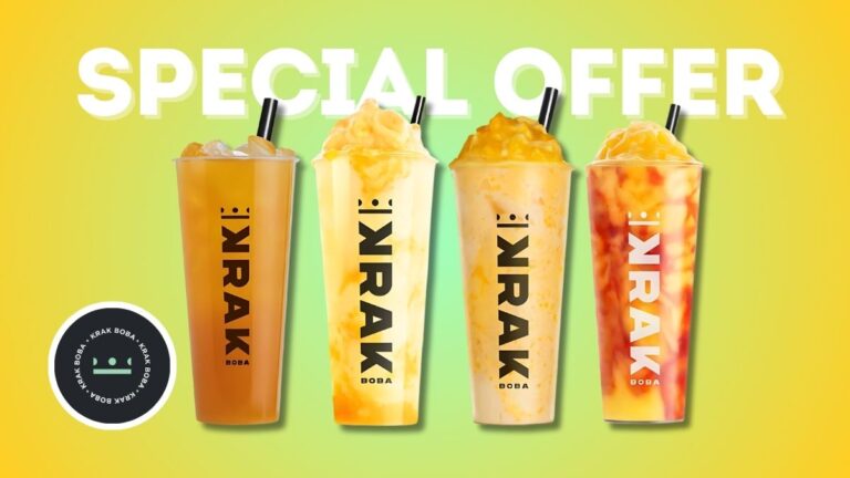 Cool Down with Krak Boba’s $5 Drinks on National Mango Day