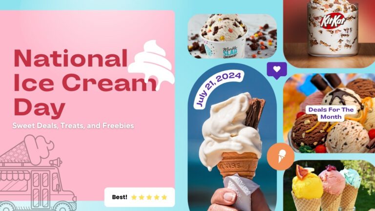 Treat Yourself to These Sweet Deals for National Ice Cream Day