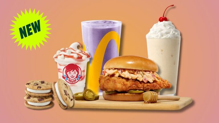 Craving Something New? Check Out All The Latest Fast Food Items Here