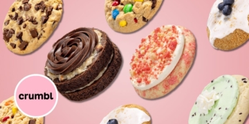 Crumbl cookie lineup