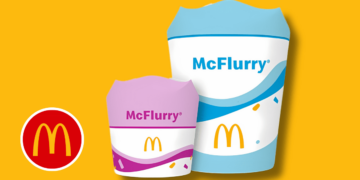 McDonald's unveils new mini McFlurry and updated packaging