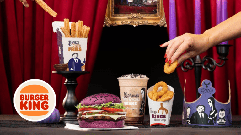 Burger King Welcomes Halloween with Addams Family Menu