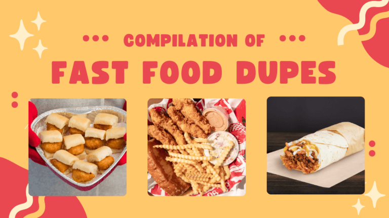 Cheap Fast Food Copycats from Burger King, McDonald’s and More