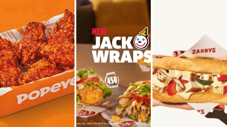 New Must-Try Chicken Menu Items at Popeyes, Jack in the Box, and More