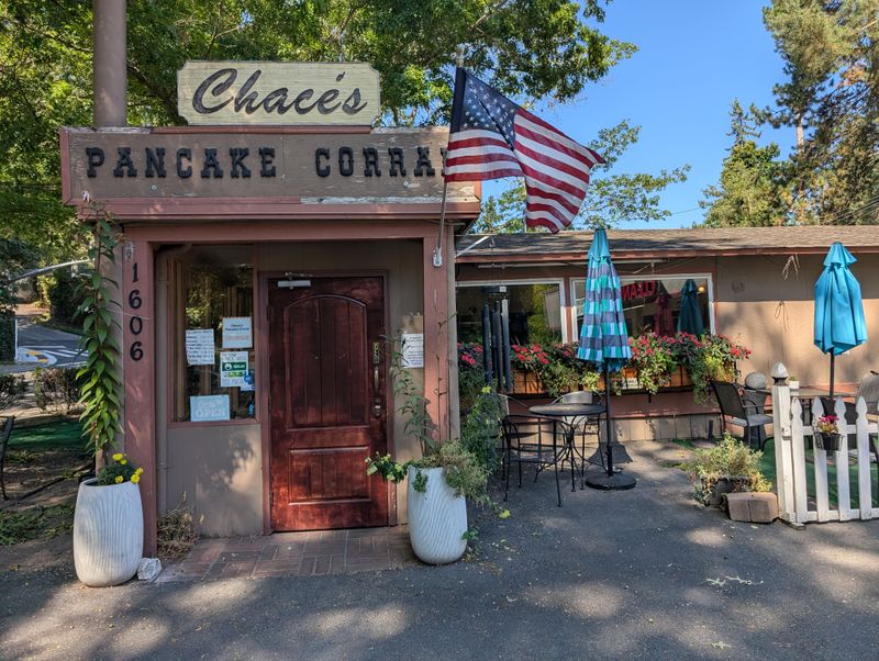 10 Washington Diners Where Bottomless Coffee And Hash Browns Still Rule The Morning 2 Chace’s Pancake Corral - Bellevue, Washington