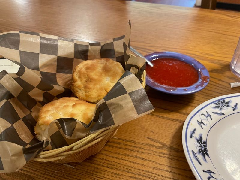 Legendary Biscuits and Strawberry Jam