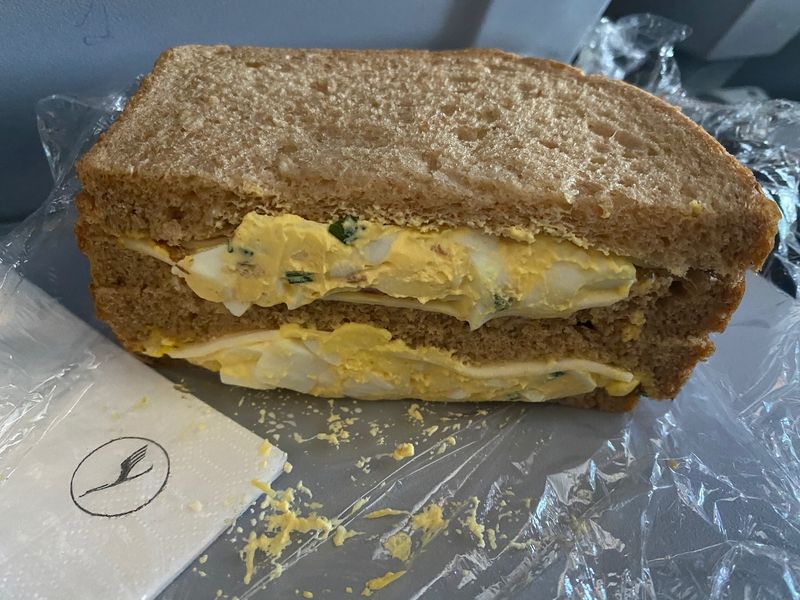10 Lunchtime Sandwich Combos Office Workers Eat on Repeat 9 Egg Salad Sandwich