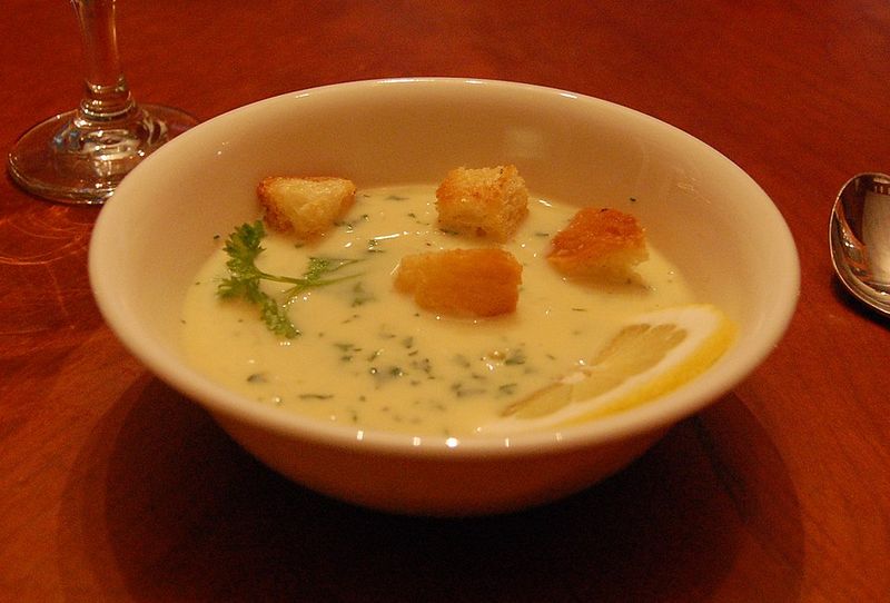 Greek Avgolemono Soup