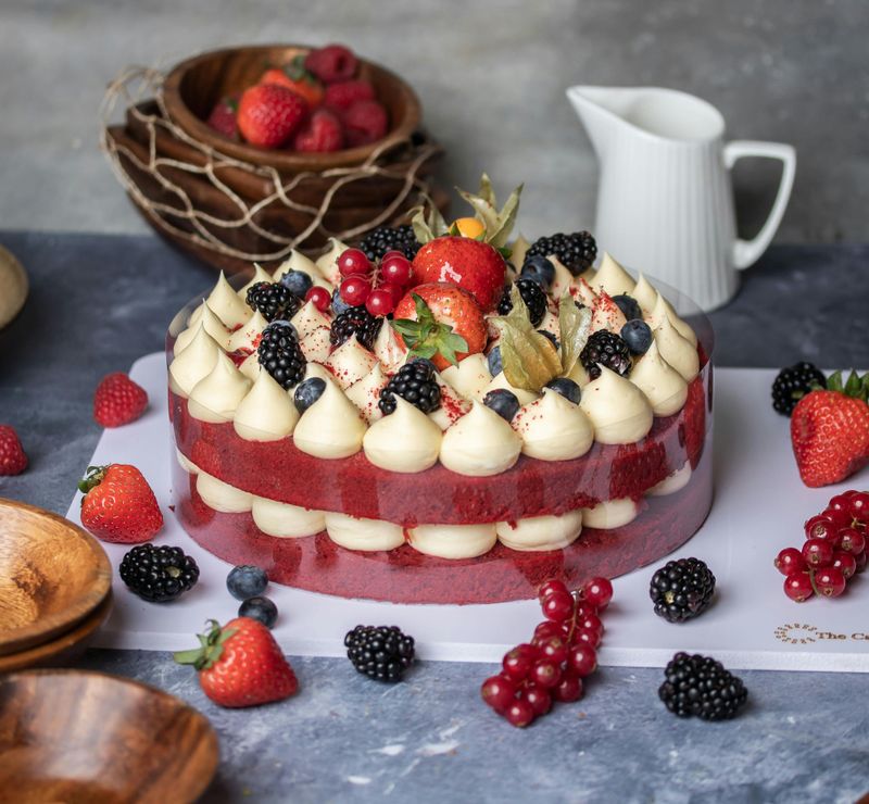 18 Fruit Desserts with an Elegant Restaurant-Style Look 4 Raspberry Rose Pavlova