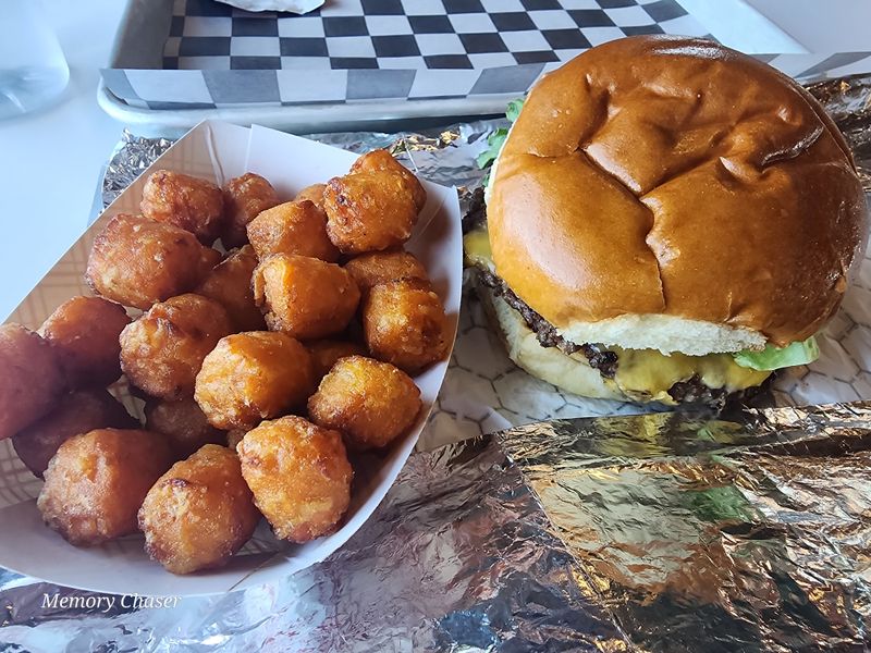 Back From The Beach Burger