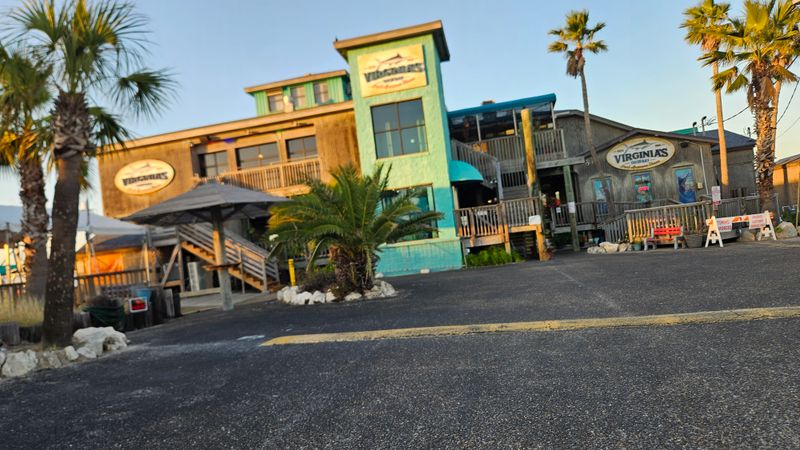 Driving The Gulf Coast Of Texas, I Found 11 Seafood Shacks (3 Had Sunset Views I’ll Never Forget) 9 Virginia’s on the Bay - Port Aransas, Texas
