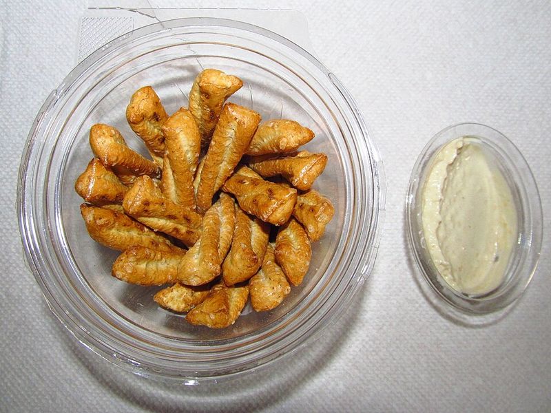 Hummus and Pretzels