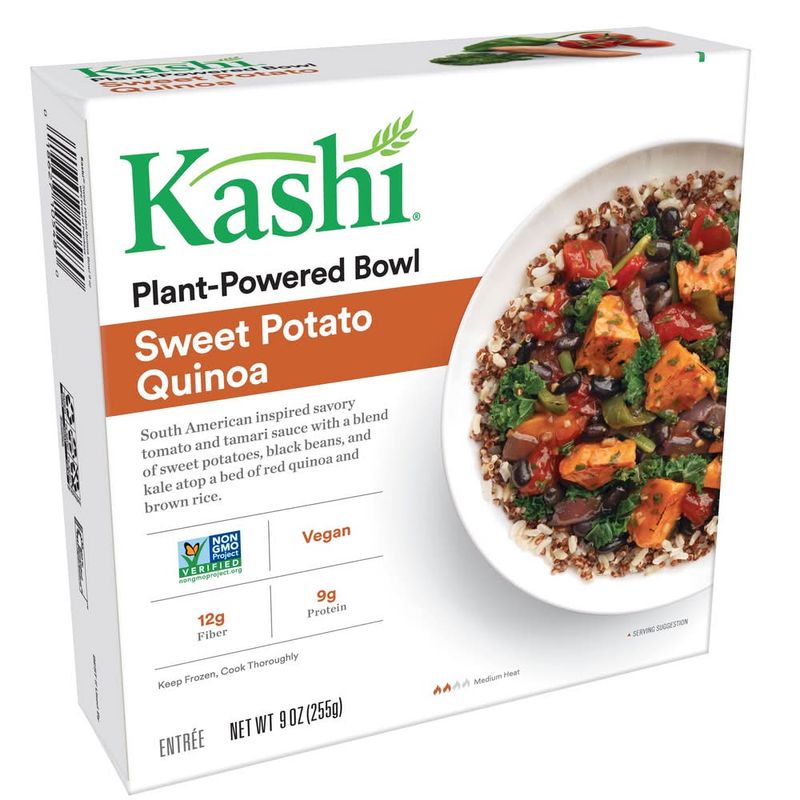 12 Frozen Aisle Dinners People Quietly Prefer Over Cooking From Scratch 11 Kashi's Sweet Potato Quinoa Bowl