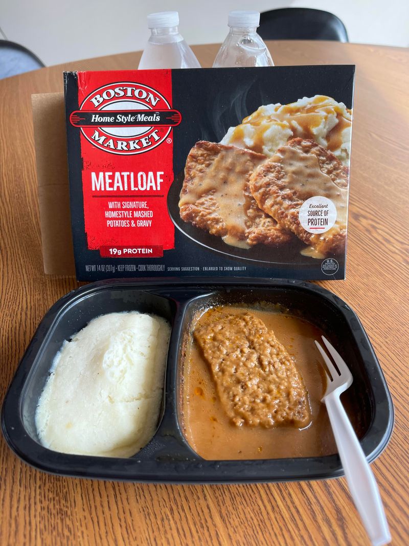 12 Frozen Aisle Dinners People Quietly Prefer Over Cooking From Scratch 13 Boston Market's Meatloaf