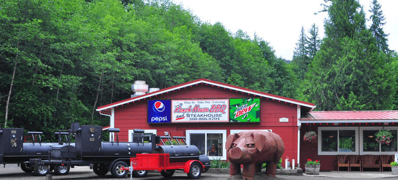 10 Washington Diners Where Bottomless Coffee And Hash Browns Still Rule The Morning 10 Ranch House BBQ & Steakhouse - Olympia, Washington