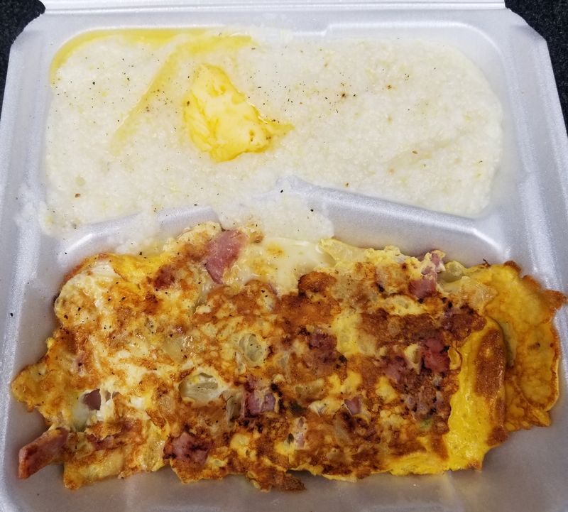 The Linden Omelette And Grits