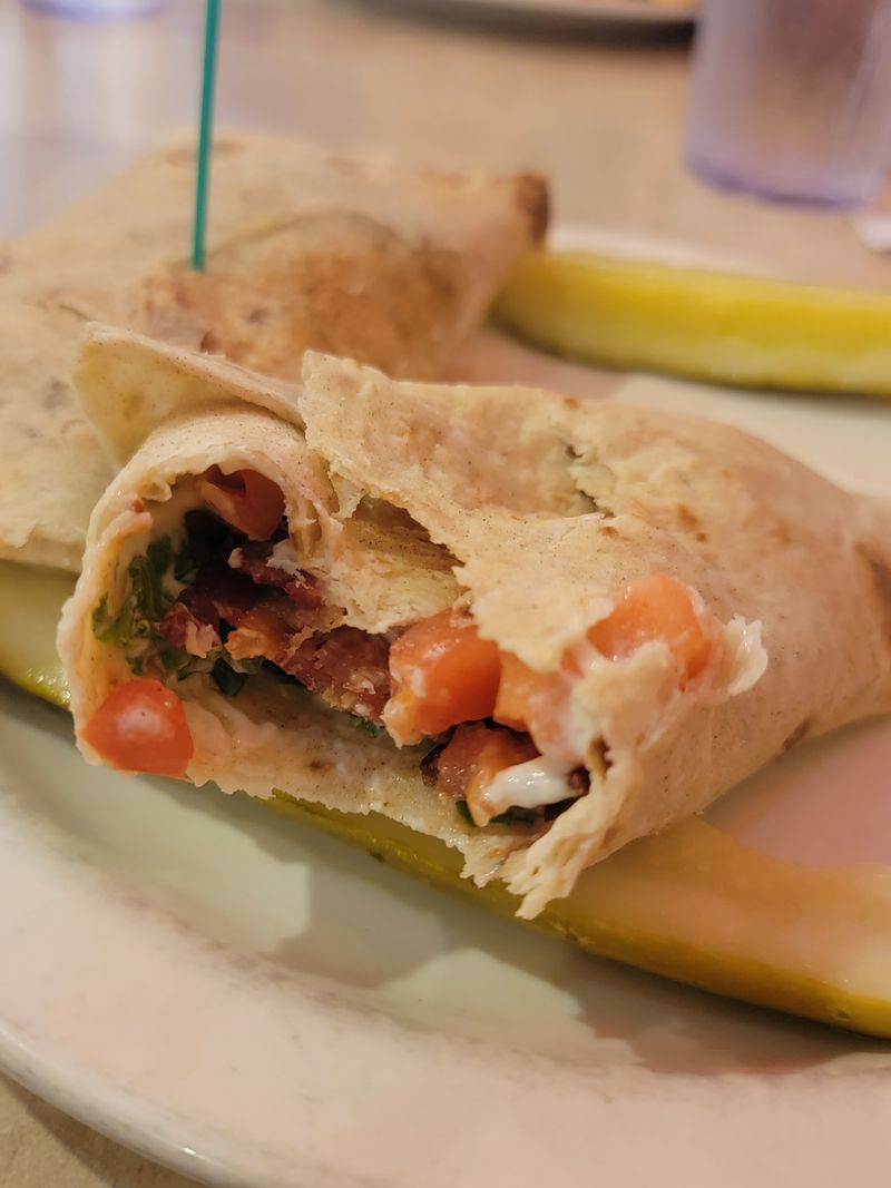 In Wisconsin, I Found A Tiny Café Serving “Sunday Dinner” Every Day Of The Week 10 The Lefse BLT Twist