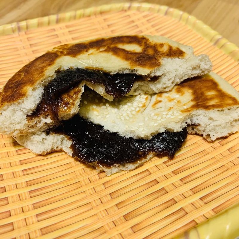 Scallion Pancake Beef Roll