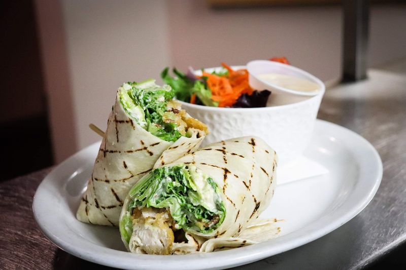 10 Lunchtime Sandwich Combos Office Workers Eat on Repeat 5 Chicken Caesar Wrap