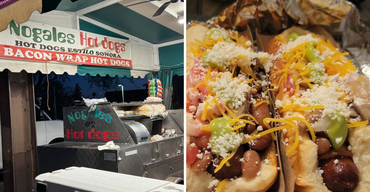 This Arizona Hot Dog Cart Loads On Toppings Locals Say You Have To Tackle With Both Hands