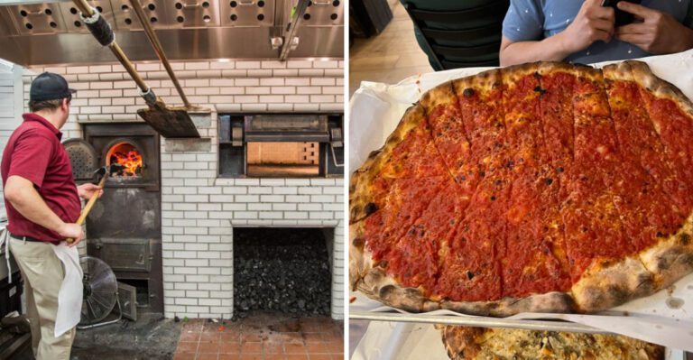 This Connecticut Pizza Slice Window Feels Frozen In Time and Locals Wouldn’t Change A Thing