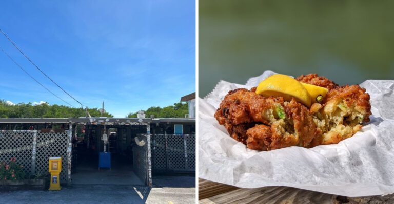This Florida Keys Dockside Grill Serves Conch Fritters Locals Plan Boat Days Around