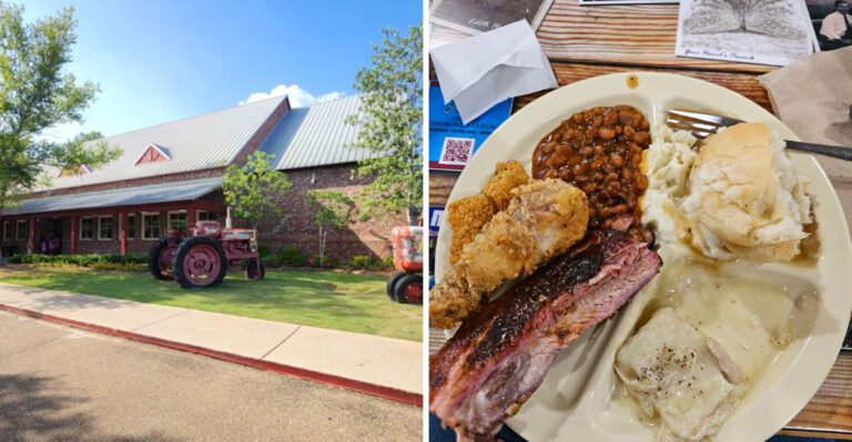 This Mississippi Blue-Plate Café Serves BBQ Ribs And Mashed Potatoes That Feel Like A Hug