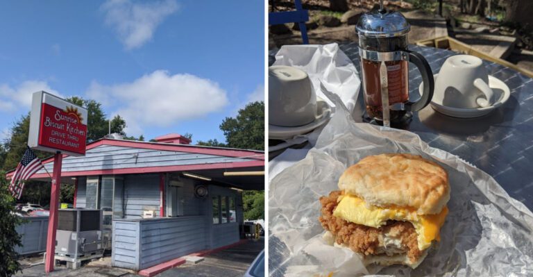 This North Carolina Biscuit-and-Chicken Window Draws A Drive-Thru Line Before Sunrise