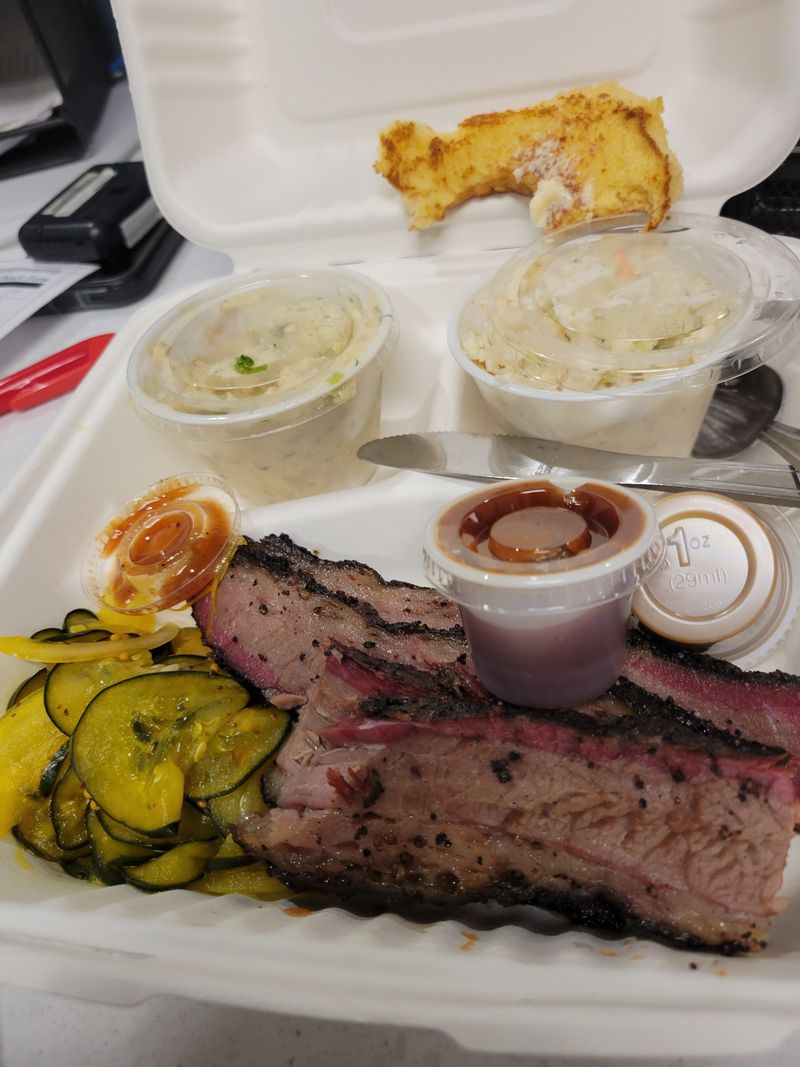 Brisket Plate With Dual Sauces