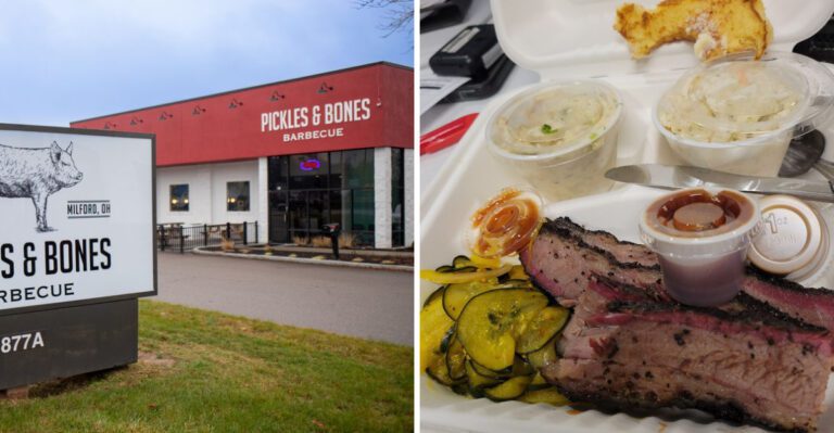 This Ohio Small-Town Smokehouse Serves Brisket, Ribs, And Pulled Pork So Tender Locals Line Up Before The Doors Even Open