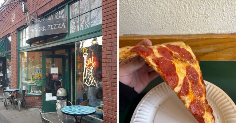 This Oregon Pizza Garage Feels Frozen In Time – And The Slices Prove It
