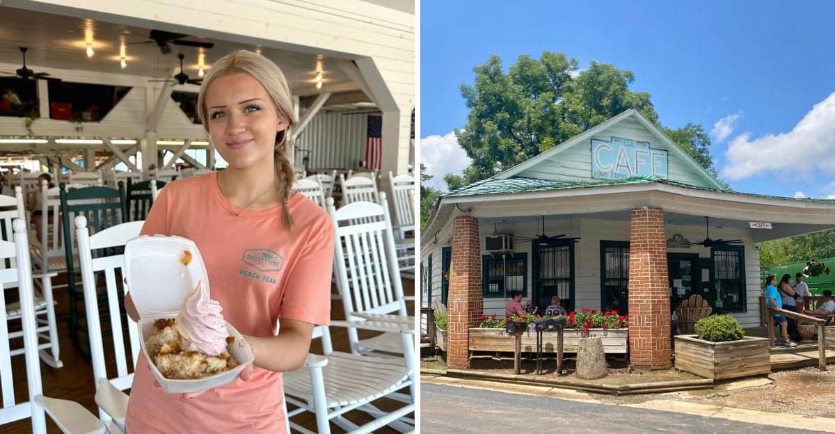 This Small Town Georgia Cafe Serves Peach Cobbler Locals Say Fixes Any Bad Day