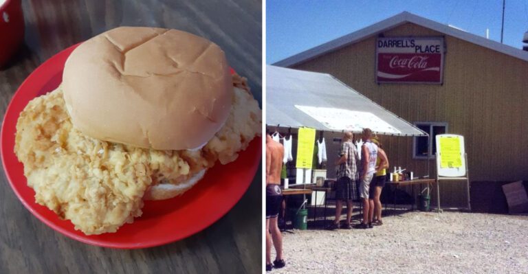 This Small-Town Iowa Café Serves Pork Tenderloins That Barely Fit The Plate