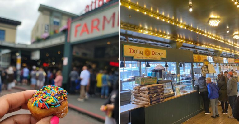 This Washington Donut Shop Drops Fresh Batches All Morning And Always Runs Out By Noon
