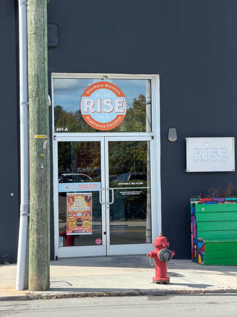 12 North Carolina Restaurants That Run Out Of Biscuit Sandwiches Before Noon 13 Rise Southern Biscuits & Righteous Chicken - Durham, North Carolina