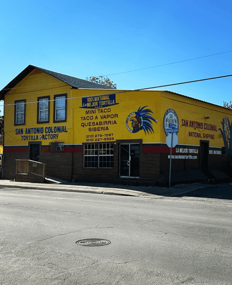 12 Texas Tortilla Shops Hand-Pressing Masa For Breakfast Tacos Locals Grab On The Way To Work 9 San Antonio Colonial Tortilla Factory - San Antonio, TX