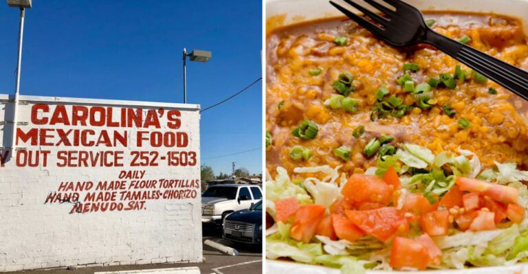 Why Locals Drive Across Phoenix Just To Eat At This Old-School Mexican Café