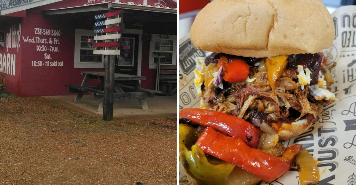 Why Locals Drive Past Nashville Just To Reach This Hidden Tennessee Barbecue Barn