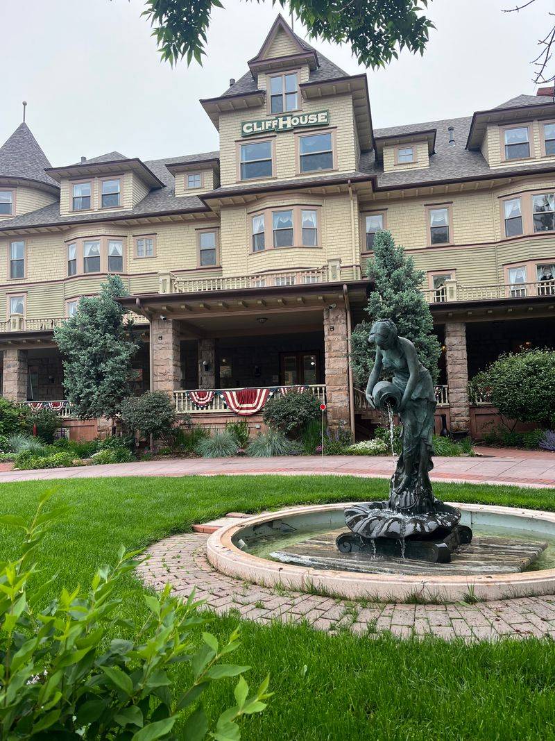 11 Colorado Mountain-Town Decks Serving Dinners With Sunset Views 2 Cliff House Dining Room - Manitou Springs, Colorado