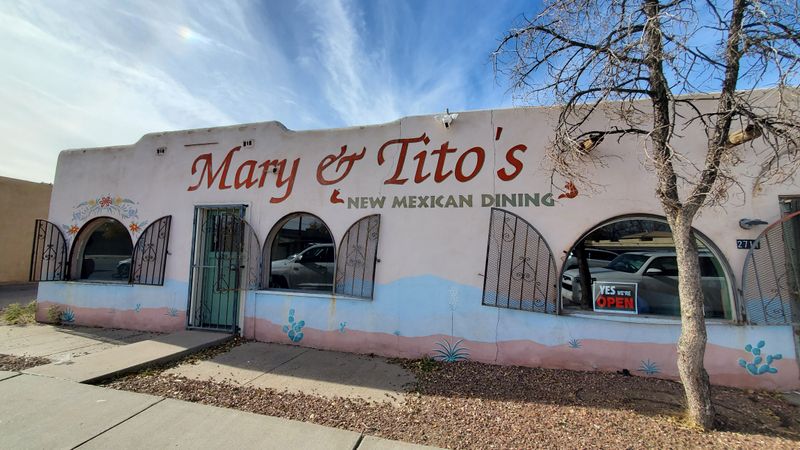 11 New Mexico Classics Where Chile Still Rules Every Plate 2 Mary & Tito's Cafe - Albuquerque, New Mexico
