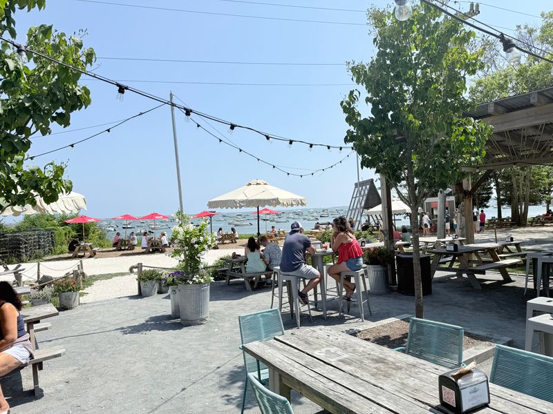 The Raw Bar at Island Creek Oyster Farm - Duxbury, Massachusetts