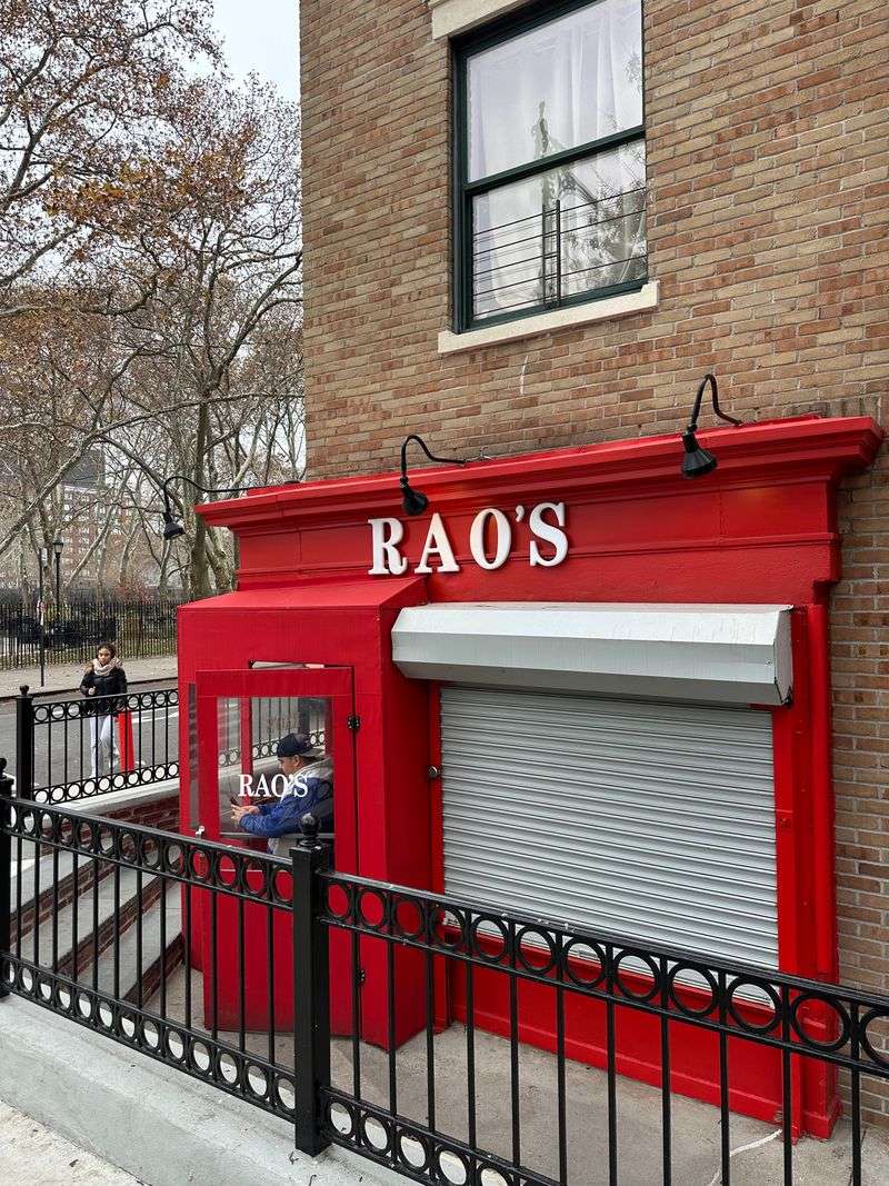 14 Red-Sauce Joints Across America Where the Same Families Still Fill the Dining Room 6 Rao's - New York, New York