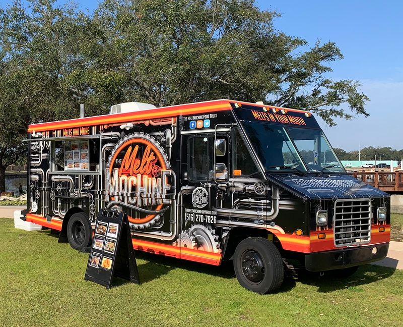 The Melt Machine Gourmet Grilled Cheese Food Truck - Tampa, Florida
