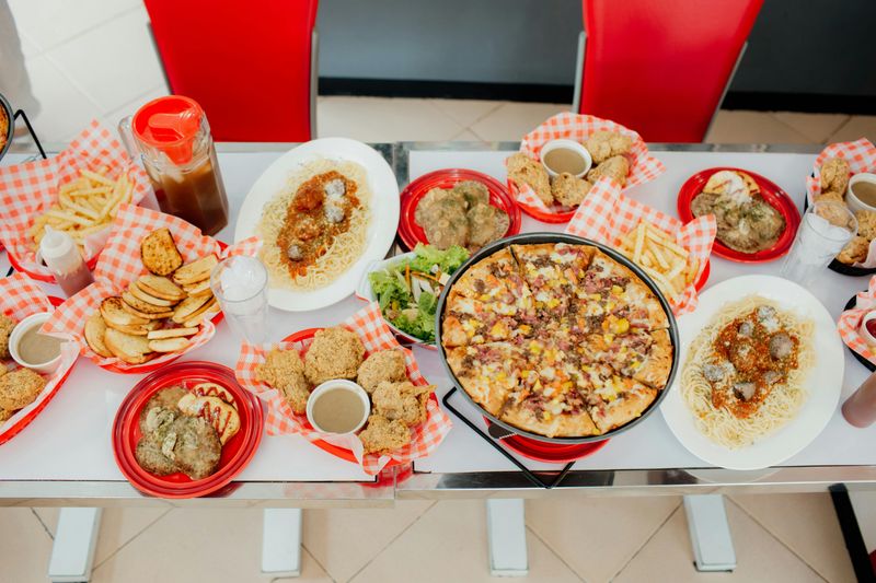 16 Fast Food Birthday Party Memories That Sound Unreal to Kids Now 2 Party table setup