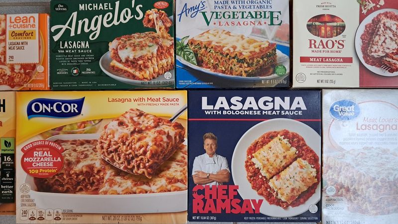 Frozen lasagna