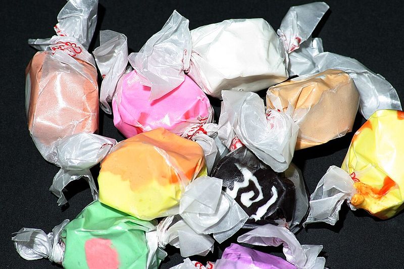 Salt water taffy