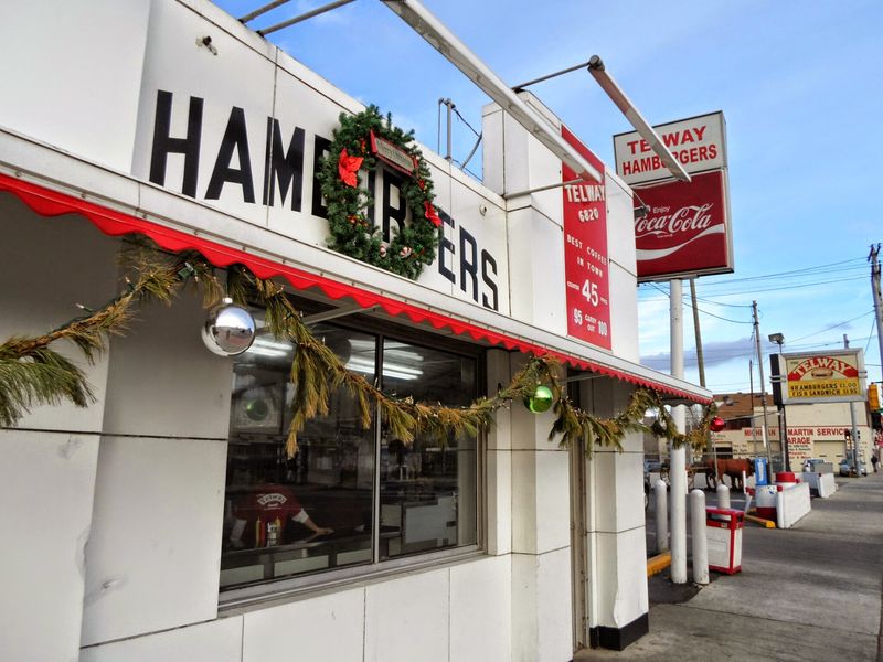 8 Michigan Burger Stands Where the Grill Marks Never Changed in 50 Years 6 Telway Hamburgers - Detroit, Michigan