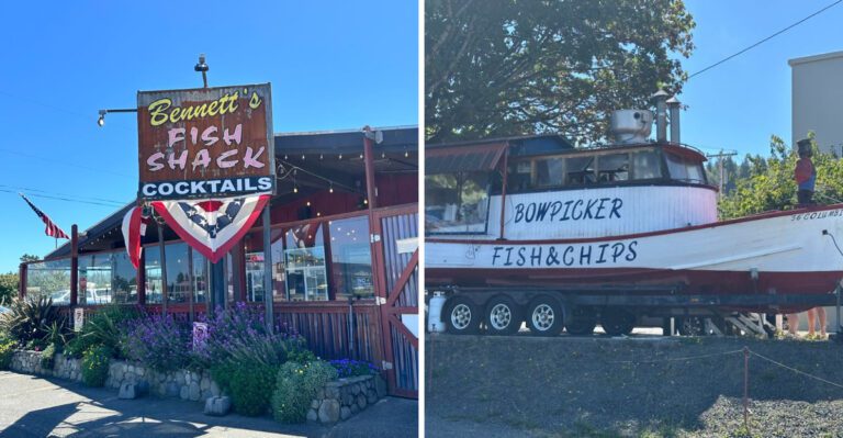 9 Washington Coastal Cafés Serving Fish Sandwiches That Make Rainy Days Feel Perfect