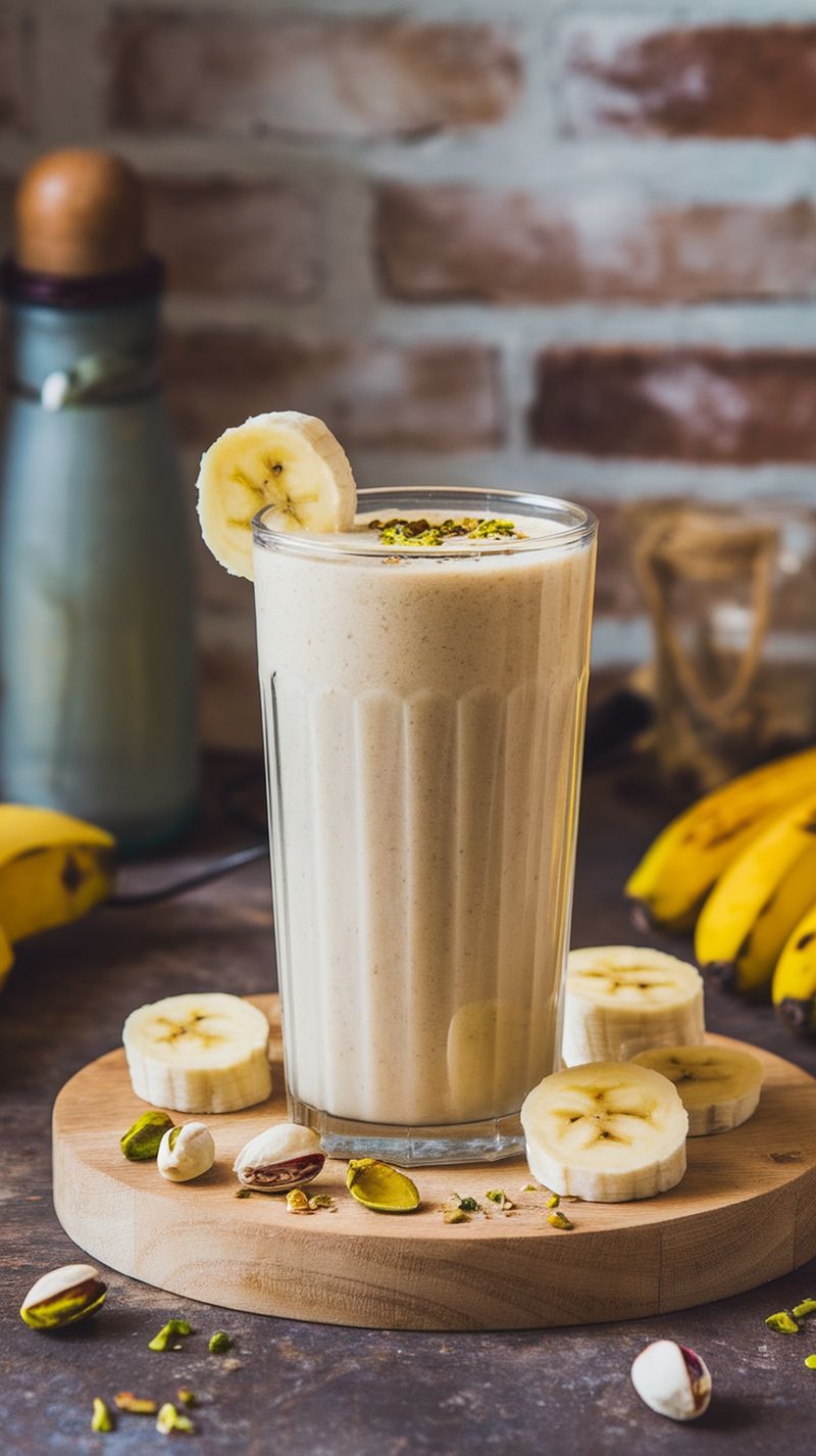Banana with milk